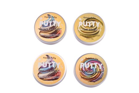 JADORE metalo blizgesio masė "Metallic Putty", 853469 