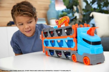 HOT WHEELS transporteris - greitkelis, GVG37 GVG37