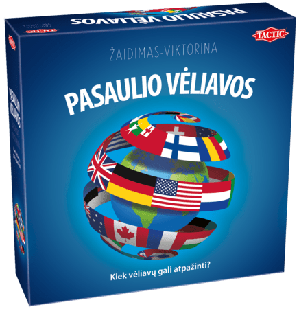 TACTIC žaidimas Pasaulio Vėliavos (LT), 60998T
