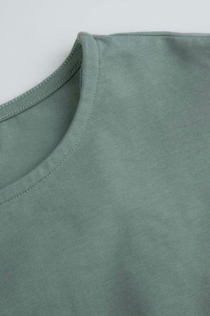 COCCODRILLO suknelė ilgomis rankovėmis, žalia, WC6129101RGJ-011-128, 128 cm 