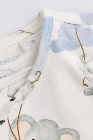 COCCODRILLO smėlinukas ilgomis rankovėmis UNDERWEAR SPECIAL BOY, kreminis, WC5412601USB-003-074, 74 