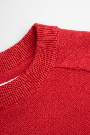 COCCODRILLO megztinis, raudonas, cm 