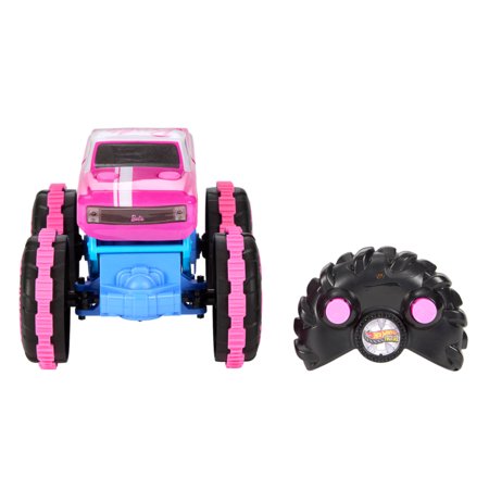 HOT WHEELS 1:24 Monster Trucks RC Barbie džipas, JHW58 
