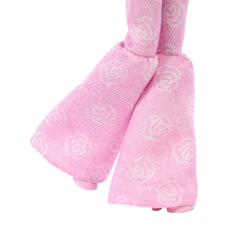 BARBIE Deluxe Fashionistas lėlė rožiniu kostiumėliu, JJN72 