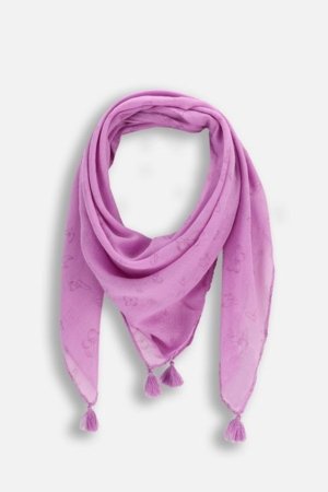 COCCODRILLO šalikas, violetinis, WC6365301ACC-016-000 