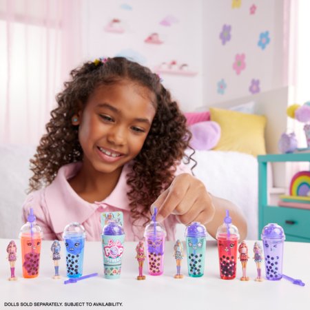 BARBIE Land Pop Reveal mini siurprizas burbulinės arbatos serija, JCR22 