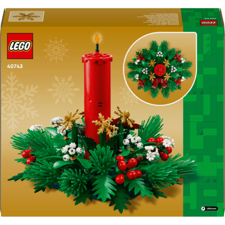 40743 LEGO® Kalėdinė stalo puošmena 