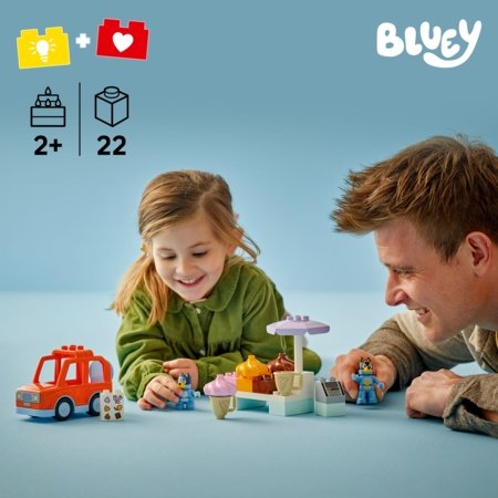 10458 LEGO® DUPLO® Berry Išvyka į ledainę su Bluey 