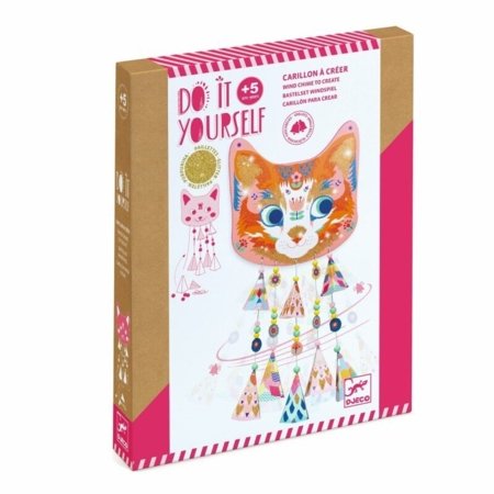 DJECO Pasidaryk pats Vėjo varpeliai Kačiukas, DJ07955 