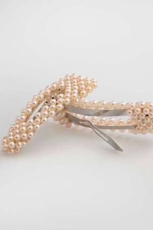 COCCODRILLO plaukų segtukas PETIT BIJOU, kreminis, WC5311726PBJ-003-000, one size cm 