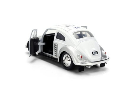 JADA Star Wars 1:32 R2-D2 Volkswagen Beetle modeliukas, 9336982314R00 