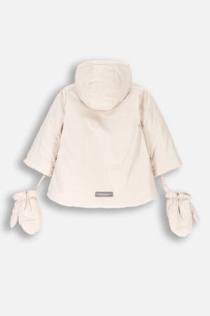 COCCODRILLO striukė OUTERWEAR GIRL NEWBORN, ecru, ZC4152102OGN-003-086, 86 cm 