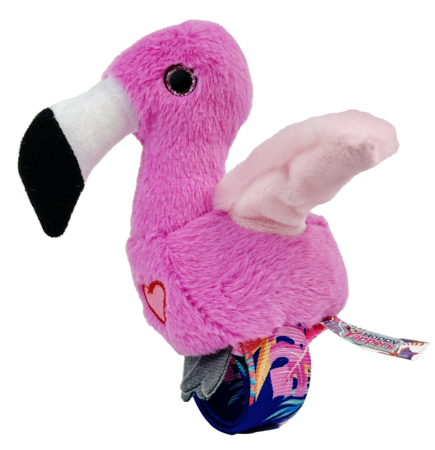 HAPPY YAPPERS interaktyvus pliušinis paukštis Flamingas, 9592 