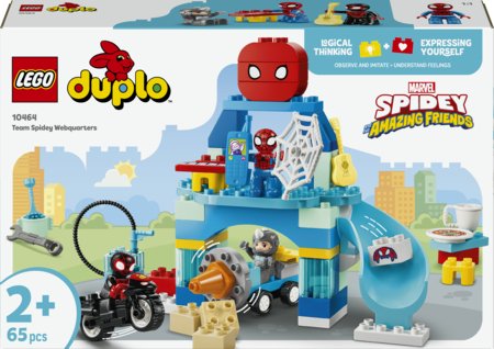 10464 LEGO® DUPLO® | Marvel Voriuko komandos voratinklių būstinė 