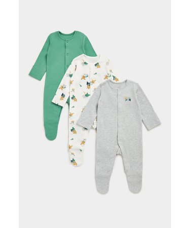 MOTHERCARE šliaužtinukas ilgomis rankovėmis 3 vnt., FC028 639372