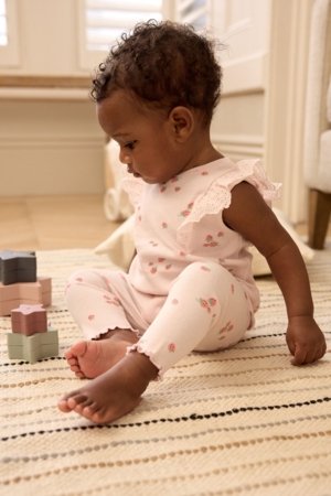 NEXT marškinėliai trumpomis rankovėmis ir tamprės, 415373 