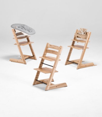 STOKKE maitinimo kėdutė TRIPP TRAPP, natural, 100144 
