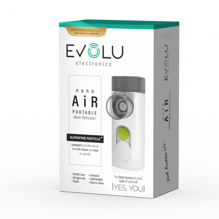 EVOLU inhaliatorius, Nano Air (Nebulaizeris), EV1001 EV1001