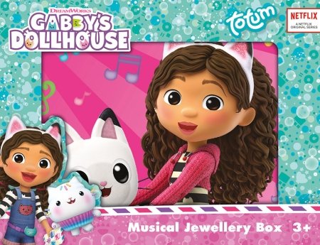 TOTUM GABBY'S DOLLHOUSE muzikinė papuošalų dėžutė, 420526 