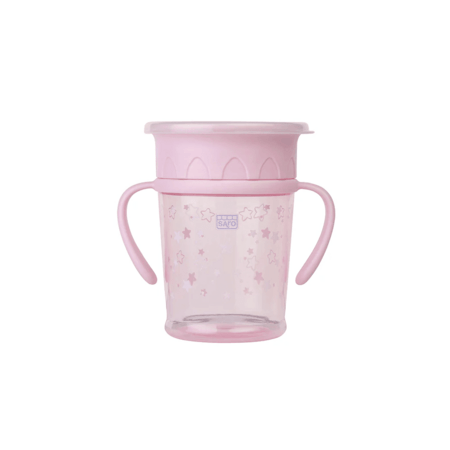 SARO neišsipilanti gertuvė AMAZING CUP, 225 ml., Pink, 51443 