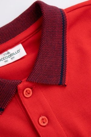 COCCODRILLO marškinėliai, raudoni, cm 
