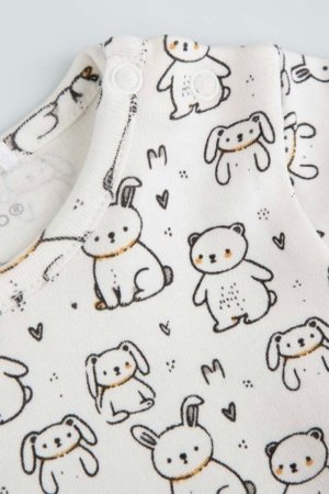 COCCODRILLO smėlinukas ilgomis rankovėmis, smėlio spalvos, dydis 