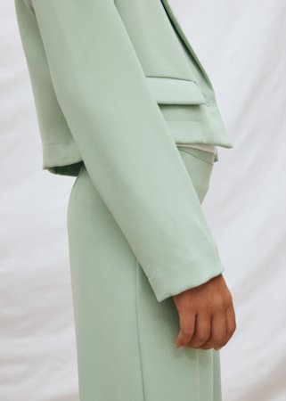 MAYORAL švarkas, sage, 6.403-94, cm 