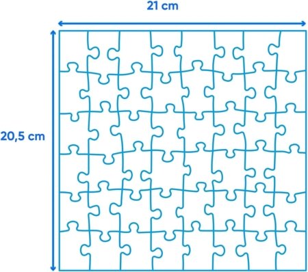 CLEMENTONI dėlionės Square Paw Patrol, 3x48 det.,  25301 