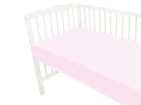 MIMINU paklodė lovytei, 120x60 cm., Pink 