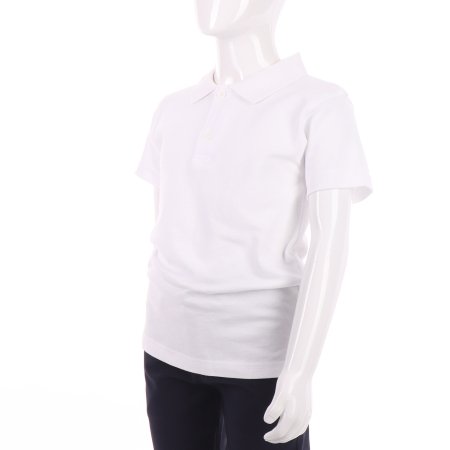 MAMAJUM polo marškinėliai trumpomis rankovėmis 10-000005, balti, 158/164 cm 10-000005