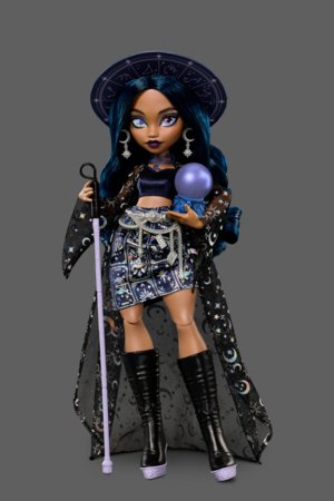 MONSTER HIGH MOONSPELL MAGIC lėlė Claire – aiškiaregė kerėtoja, JMB89 