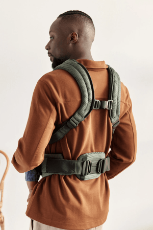 BABYBJORN nešioklė HARMONY 3D Mesh, Dark green, 088047  