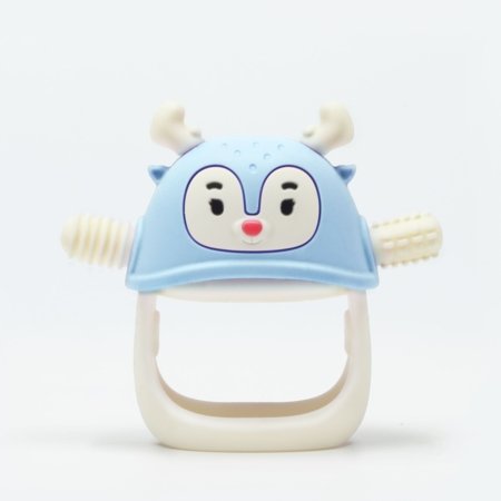 SMILY MIA kramtukas REINDEER, Light Blue, 3 mėn+, M12032-2 