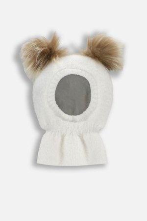 COCCODRILLO kepurė, kreminė, ZC5364701AWG-003-044, 44-46 cm 