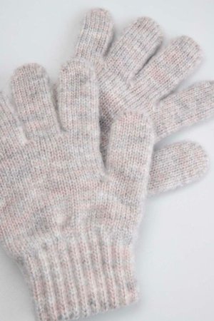 COCCODRILLO pirštinės ACCESSORIES WINTER GIRL, rožinės, ZC5360303AWG-033-XL, XL cm 