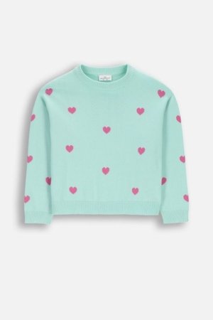 COCCODRILLO megztinis, žalias, WC6172106CSG-031-110, 110 cm 