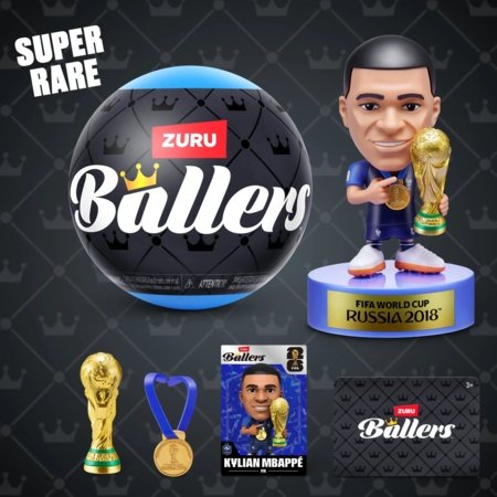 BALLERS miniatiūrų rinkinys Fifa Ballers Global,  1 serija, asort., 77792GQ1 