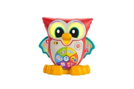 FISHER PRICE muzikinis,interaktyvus  pelėdžiukas Pupū, lietuviškai įgarsintas, HNK87 HNK87