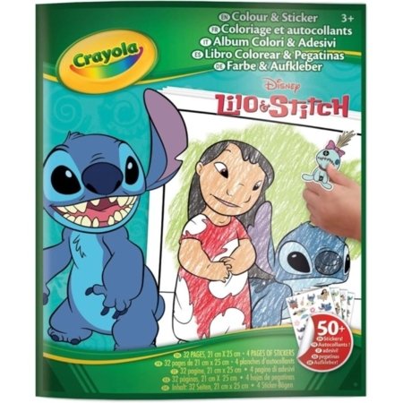 CRAYOLA kūrybinis rinkinys Lilo & Stitch, 04-0900G 