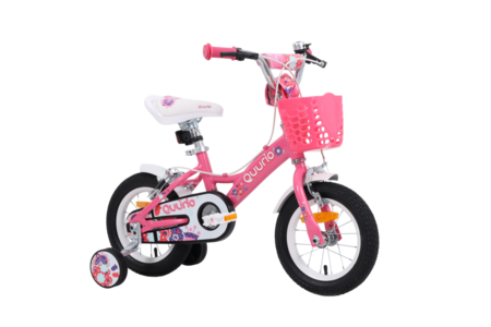 QUURIO BIKE vaikiškas dviratis, dydis 12”, rožinis, J24Y019 