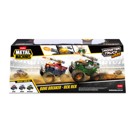 METAL MACHINES visureigis su šoviniu Monster Truck, 1 serija, asort., 6793 