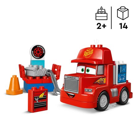 10417 LEGO® DUPLO® Disney™ Makas lenktynėse 