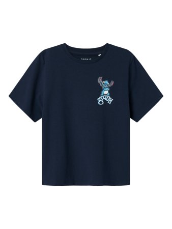 NAME IT STITCH marškinėliai trumpomis rankovėmis, 13243600 146-152 