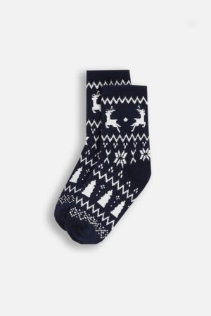 COCCODRILLO kojinės, mėlynos, ZC5382205MER-015-023, 23-26 cm 