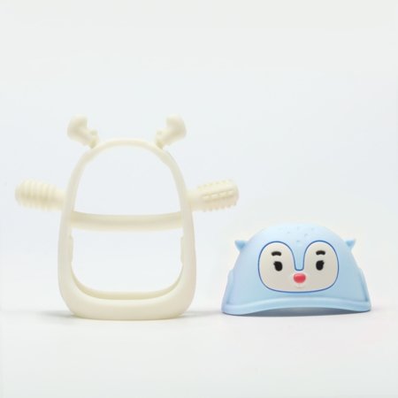 SMILY MIA kramtukas REINDEER, Light Blue, 3 mėn+, M12032-2 