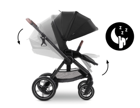 HAUCK universalus vežimėlis COMFORT N CARE SET, Black, 165539 
