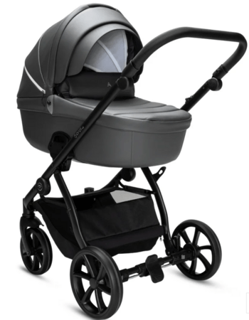 NOORDI universalus vežimėlis FJORDI V2 Shadow Grey leather, 2in1, 1642819 