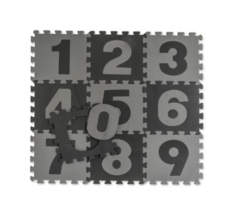 BABYTROLD minkštas kilimėlis-dėlionė PUZZLE PLAY MAT, Black/Grey, 20-32SGTAL 
