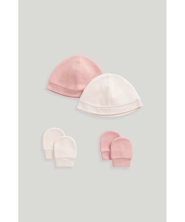 MOTHERCARE kepurė ir pirštinės kūdikiui, 2 vnt., CB319 594401