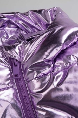 COCCODRILLO striukė OUTERWEAR GIRL KIDS, violetinė, cm
